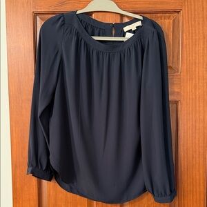 LOFT Midnight Blue Women's Blouse